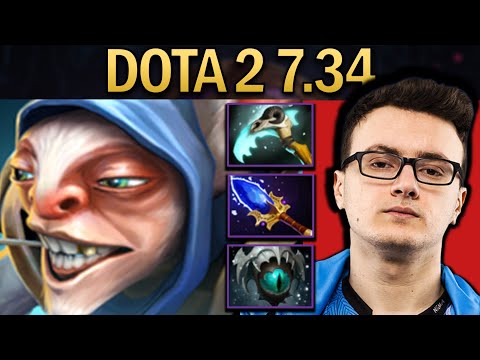 Meepo Dota 2 7.34 Gameplay Miracle with 18 Kills - Aghanims