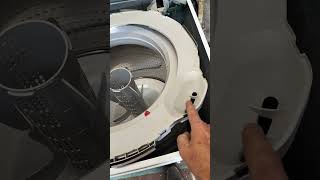 Replacing the bias spring on Fisher and Paykel top loader washing machine
