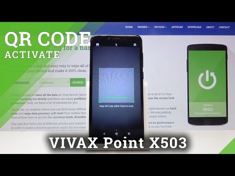 How to Scan QR Code by Using Vivax Point X503 - Allow Camera to Scan QR Codes