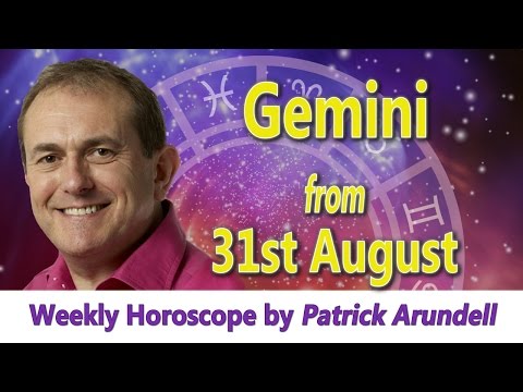 Gemini Weekly Horoscope from 31st August 2015