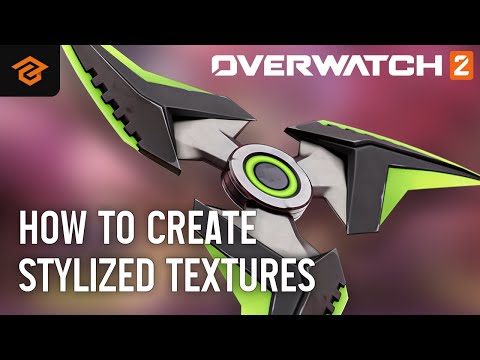 How to create Stylized Textures like Overwatch in Substance Painter | #stylized #tutorial #gameart