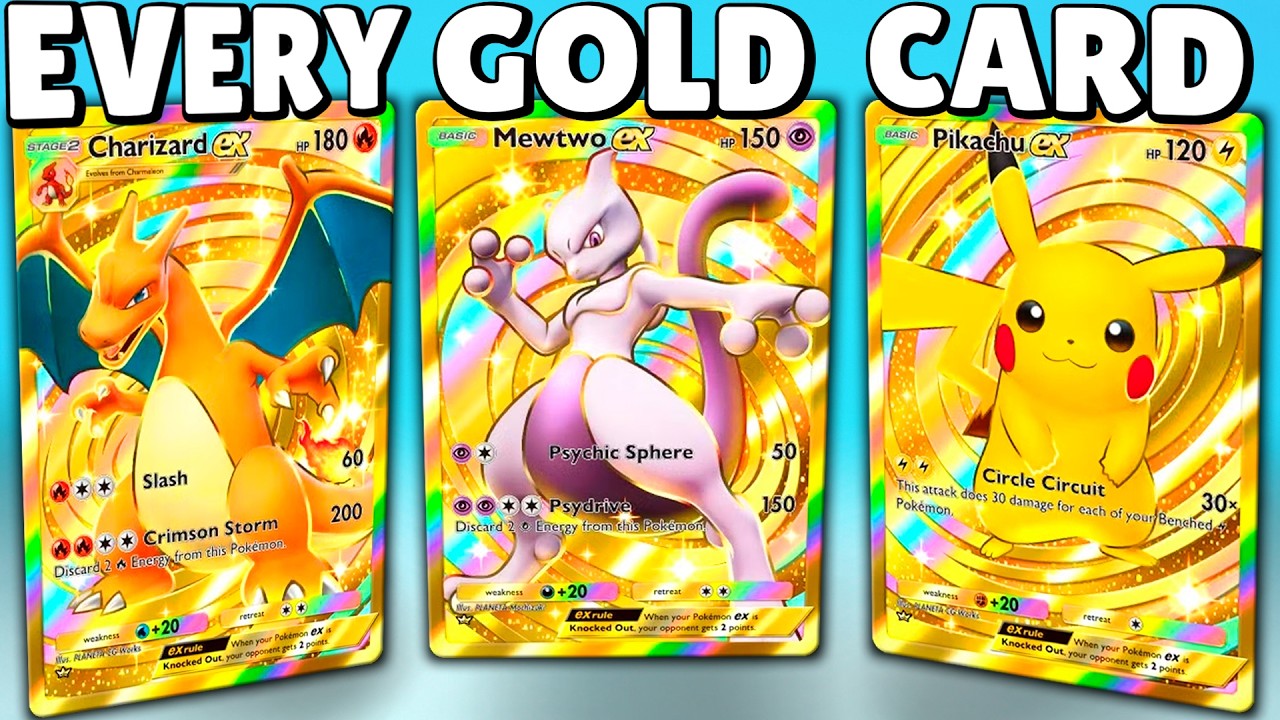 I Got EVERY GOLD CARD in Pokemon Pocket!