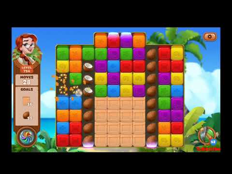 Lost Island Blast Adventure Level 714 NO BOOSTERS - A S GAMING