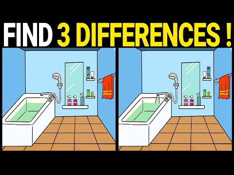 【Hard Spot the Difference】 Challenging Spot the Difference Brain Game 【Find the Difference 