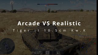 WT ⚔️ Tiger II 10.5cm Kw.K ⚔️ RB vs AB ⚔️