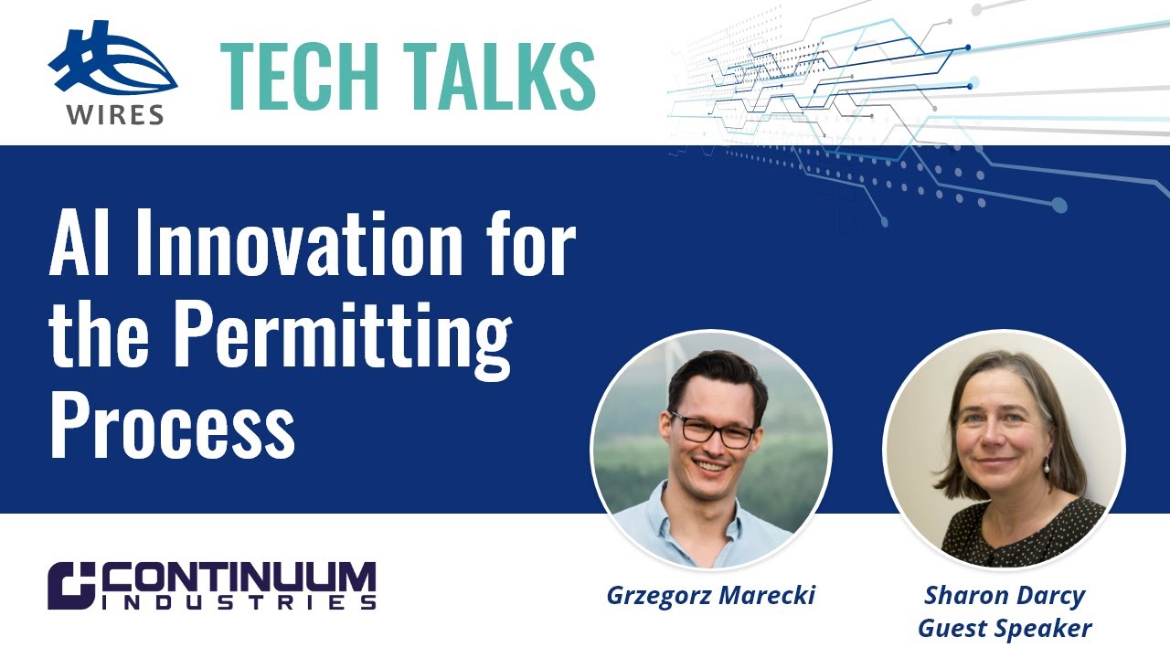 Watch the tech talk on YouTube -AI Innovation for the Permitting Process