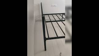 unboxing Metal bed coat king size