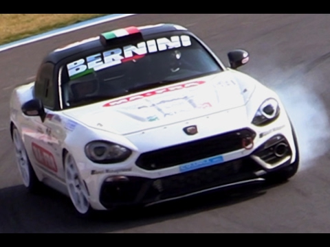 1° Rally Circuit Franciacorta 2017 Fiat 124 Abarth R-GT ᴴᴰ