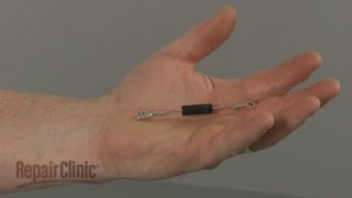 GE Microwave Won't Heat? High-Voltage Diode #WB27X10597
