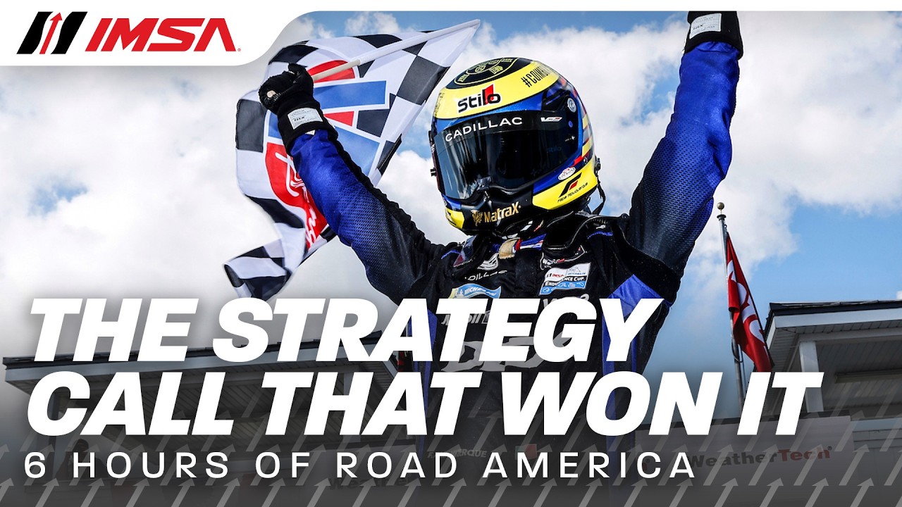 How Did Cadillac Wayne Taylor Racing Win at Road America? | Pit Stop Strategy Deep Dive
