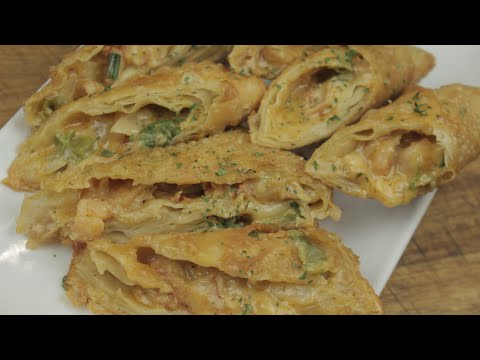 How to Make New Orleans Crawfish Egg Rolls | Voodoo Egg Rolls Recipe
