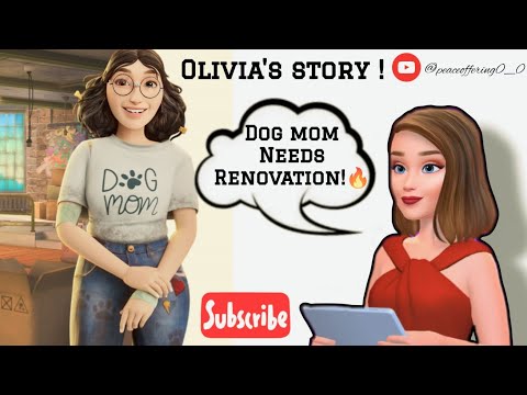 Makeover Match A Dog's Best Friend Episode: OLIVIA !She Needs Help Renovate ,Both Rescue And Style!🎼