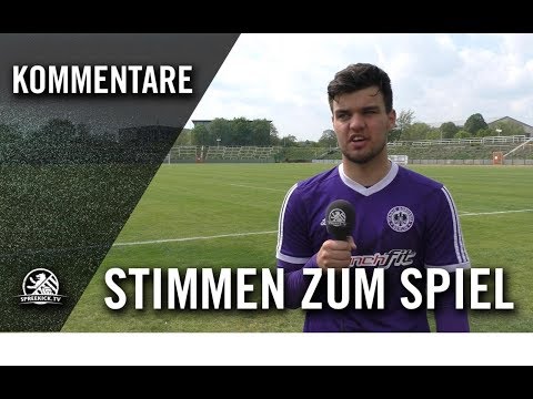 Die Stimmen zum Spiel | BFC Dynamo - Tennis Borussia Berlin (22. Spieltag, A-Junioren-Regionalliga)