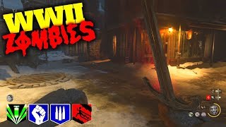 WW2 ZOMBIES: THE FINAL REICH FULL EASTER EGG! SWORD UPGRADE & BOSS FIGHT! CALL OF DUTY WW2