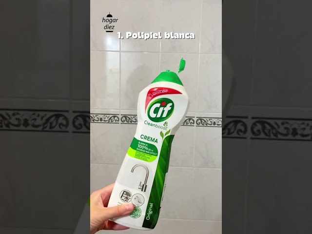 Vídeo relacionado con CIF Crema Limpiadora Rosa | Potente Limpiador de Superficies Multiusos Baño y Cocina | Con Fórmula Partículas de Limpieza 100% Naturales | Elimina el 100% de la Suciedad más Dificil. 650 ml.