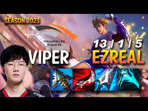 HLE Viper EZREAL vs ZERI ADC - KR Ranked