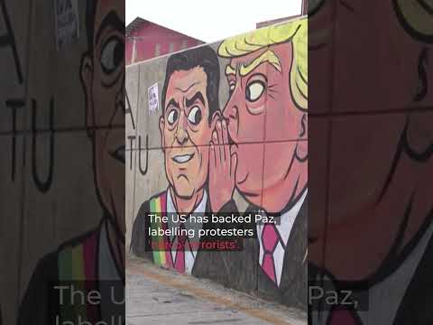 Bolivia approves military measures against nationwide protests | AJ #shorts