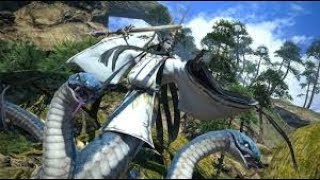 【FF14】極青龍征魂戦：召喚視点　T-Party　DC　Gaia　Ridil