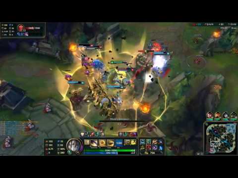 New Galio's ultimate combo with Azir