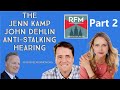 RFM: 289: Jenn Kamp v. John Dehlin--The Anti-Stalking Hearing! Part 2