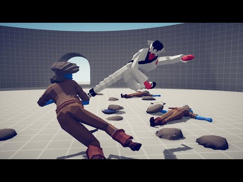 BOXING | KICKBOXER(KEVIN) vs EVERY UNIT - TABS - Totally Accurate Battle Simulator