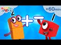 Learn Addition And Subtraction Level 1 Learn To Count Maths Cartoons For Kids Numberblocks