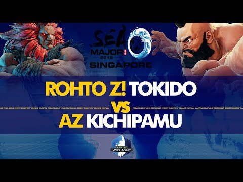Rohto Z! Tokido (Akuma) vs AZ Kichipamu (Zangief) - SEA Major 2019 Day 1 - CPT 2019