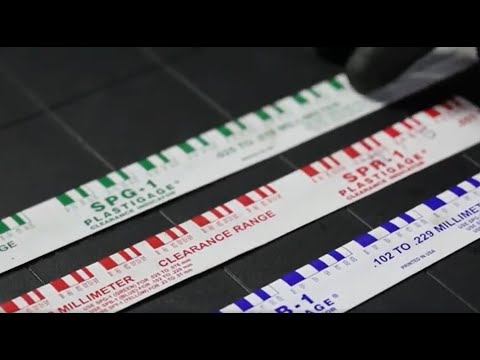 How to correctly use Plastigage?