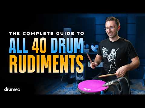 All 40 Drum Rudiments Explained