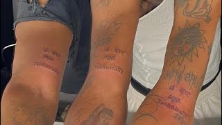 Kanye , Lil Uzi Vert, Steve Lacy get matching tattoos
