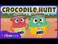Going On A Crocodile Hunt THE KIBOOMERS Preschool Songs Brain Breaks