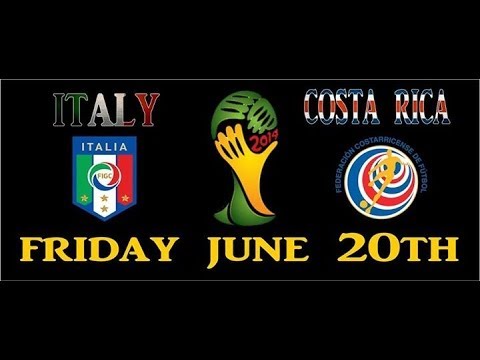 Italy vs Costa Rica ~ Full Match All Goals and Highlights ~ World Cup 2014 FIFA