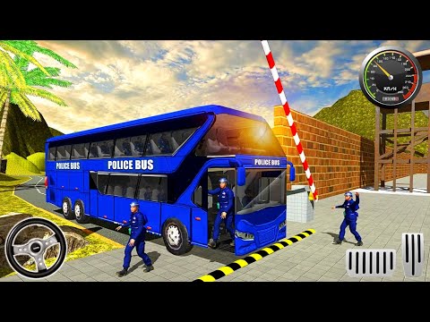 US Police Bus Mountain Driving Simulator- Best Android IOS Gameplay