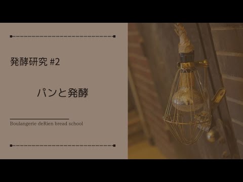 発酵研究 #2 「 パンと発酵 」