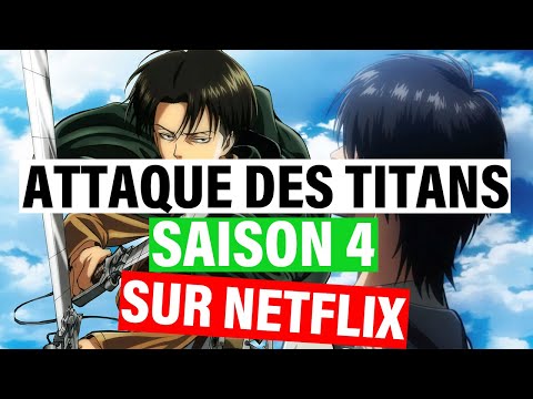 SNK saison 4 sur Netflix 📺: Comment voir l'Attaque des Titans Saison 4 sur Netflix en France