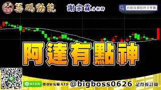 【大戶羅盤籌碼動能】 #謝宗霖0219，阿達有點神 (圖)