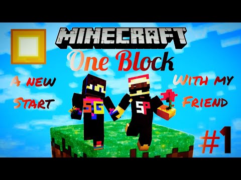 Insane One Block Challenge with My BFF! #MinecraftMadness