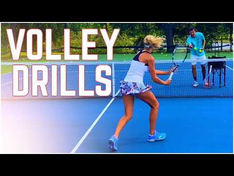 Tennis Volley Drills | Improve Your Power, Control, Placement, and Footwork