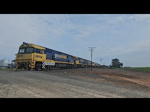 7XM4 PN up Steelie/Intermodal (6x NRs), Spencer Jnc to Melbourne, 1115, 5/10/25, Pimpinio VIC 
