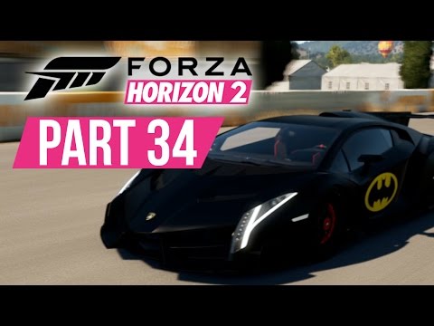 Forza Horizon 2 Gameplay Walkthrough Part 34 - BATMOBILE LAMBORGHINI VENENO