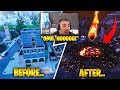 NICKMERCS Reacts to Tilted Towers being DESTROYED! Feat. Sypher PK