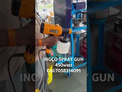 INGCO spray gun 450watt call:7058314091 #garagetools #weldingworks #painting #colors