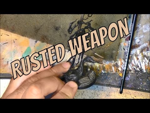 Weekly Painting 242 Rusted Weapon