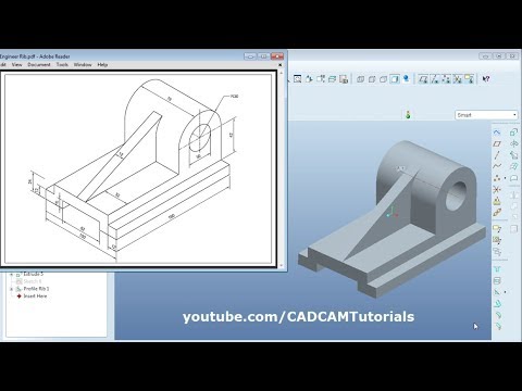 Pro Engineer Tutorial for Beginner 1 Pro E Sketcher Tutorial