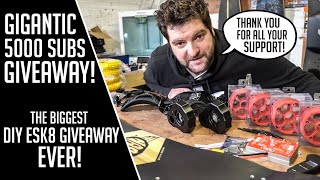 Live DIY ESK8 Giveaway! draw!