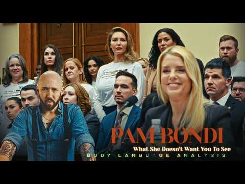 Pam Bondi's Hearing From Hell | Body Language Breakdown