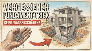 Der vergessene Fundament-Trick, der Wasser stoppt, bevor es entsteht.