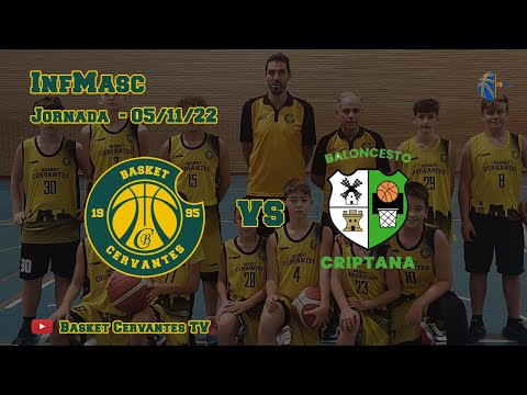 22-23 InfMasc: Cervantes - Baloncesto Criptana (J. 05/11/22)