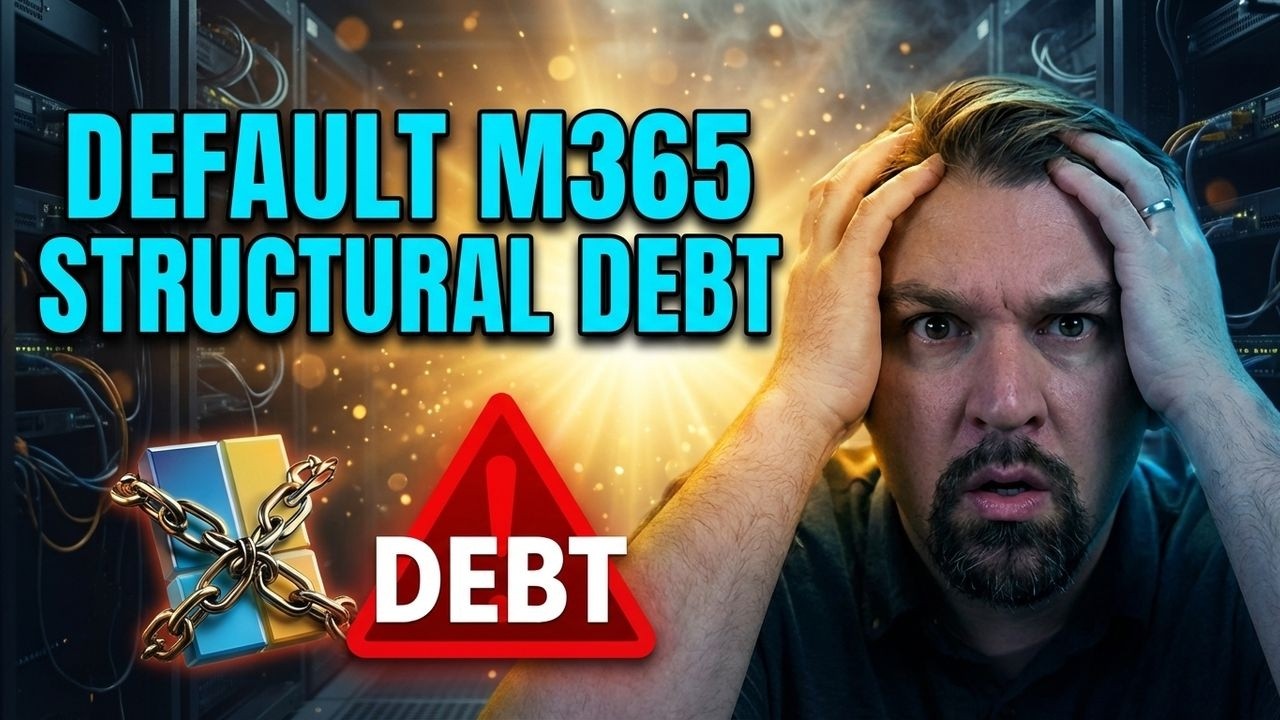 Microsoft 365 Governance Debt: The Hidden Cost of Default Setup Microsoft 365 Governance Debt: The Hidden Cost of Default Setup