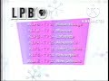 PBS Kids Station ID Snow Quadrilateral 2004 LPB